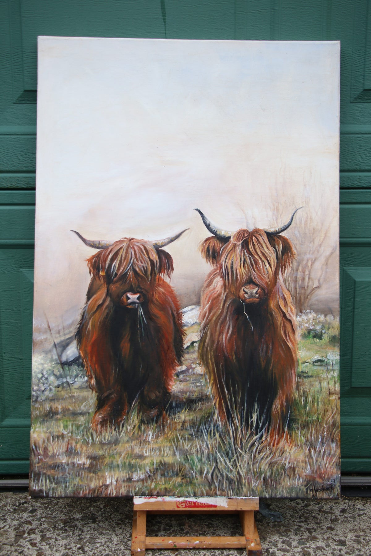 Highland Cows - Original piece