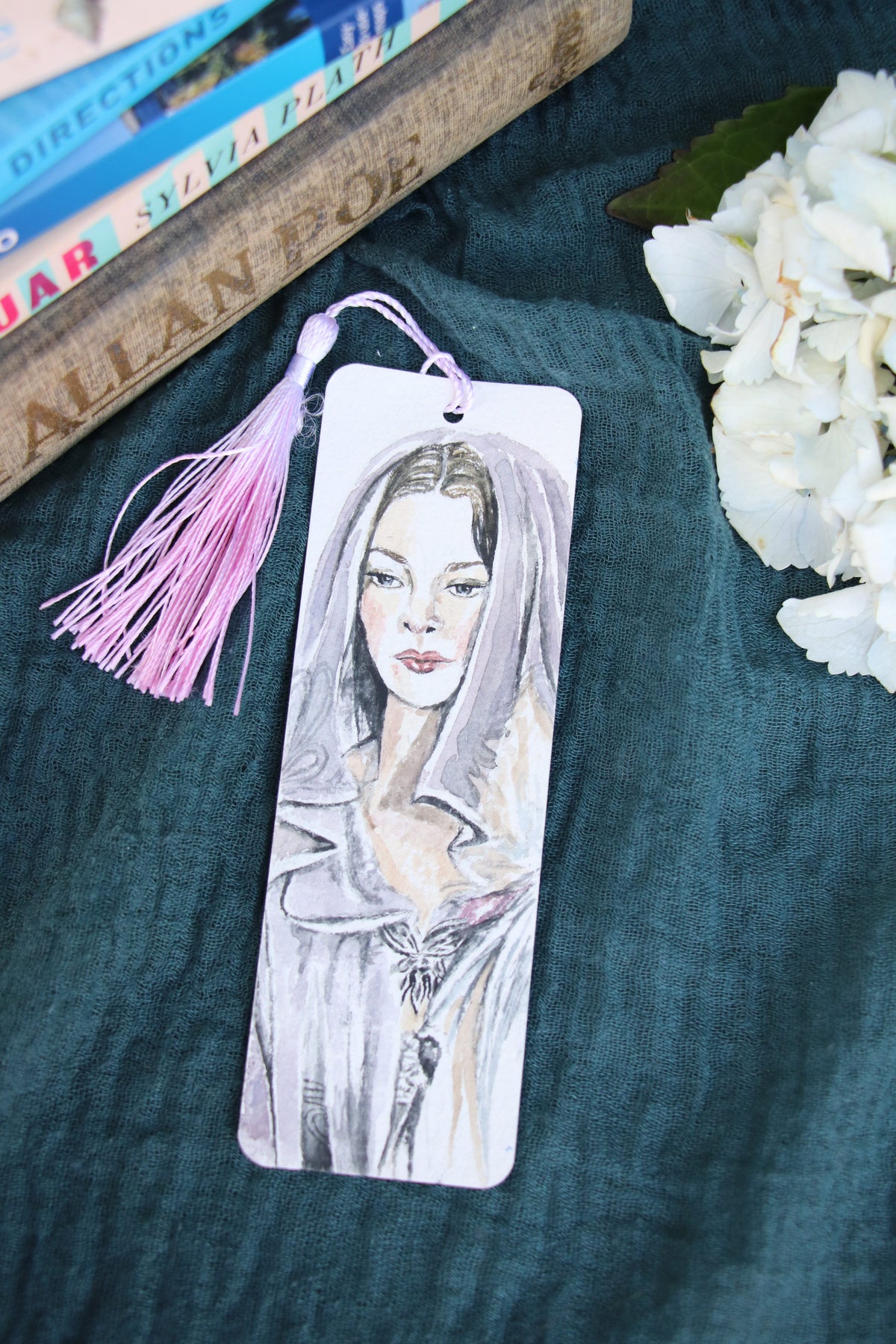 Arwen - Hand-painted Bookmark