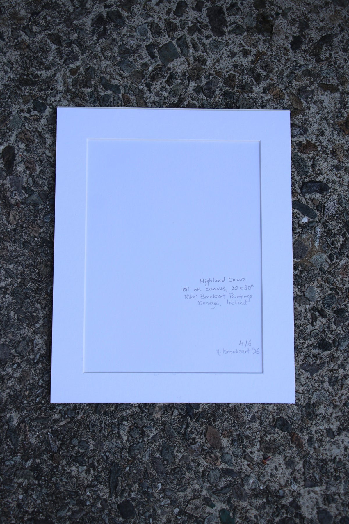 Highland Cows - Small Print in Frame