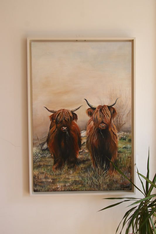Highland Cows - Original piece
