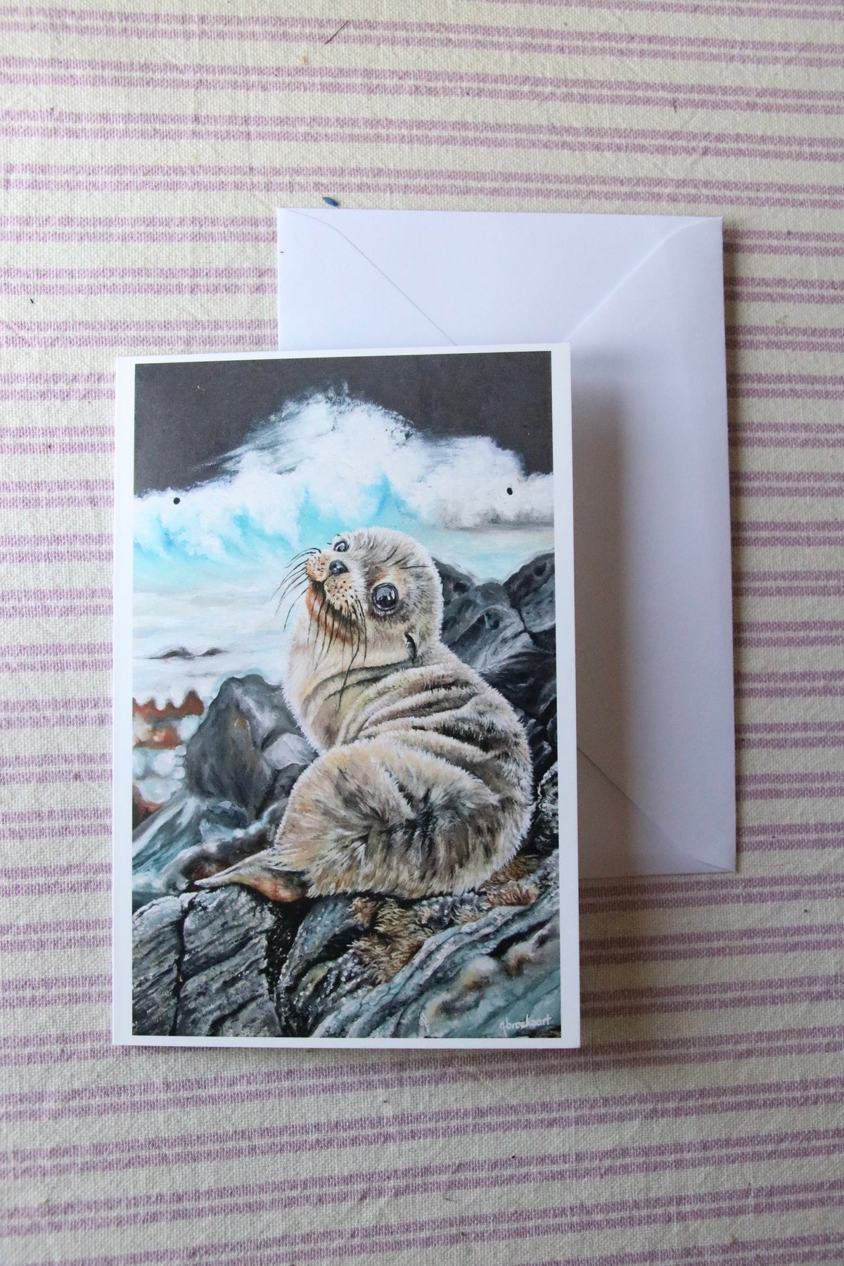 Sea Lion Pup - Printed Card